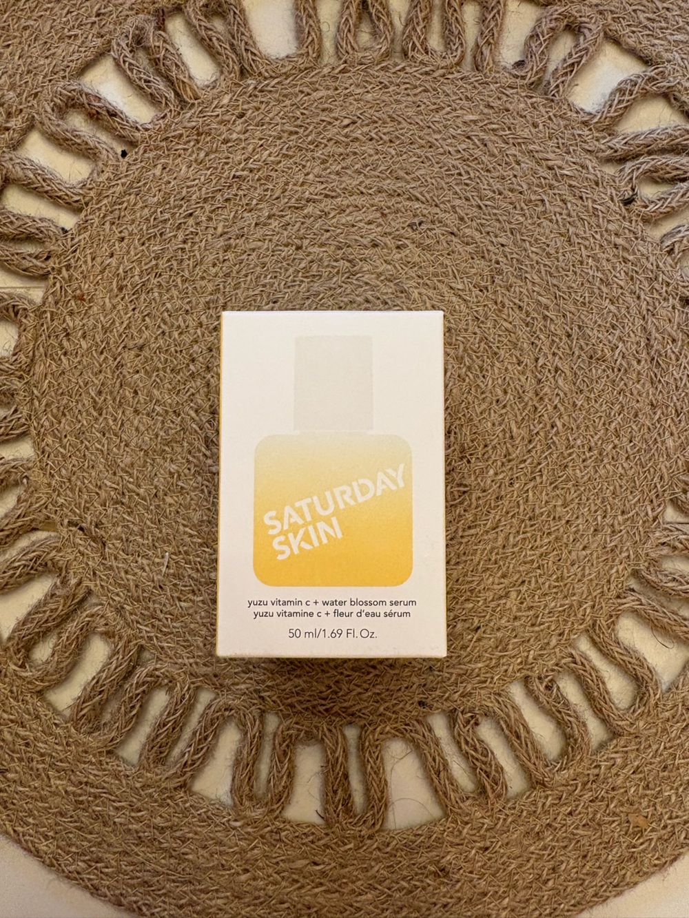 Saturday Skin Yuzu Vitamin C + Water Blossom Serum — Yellow